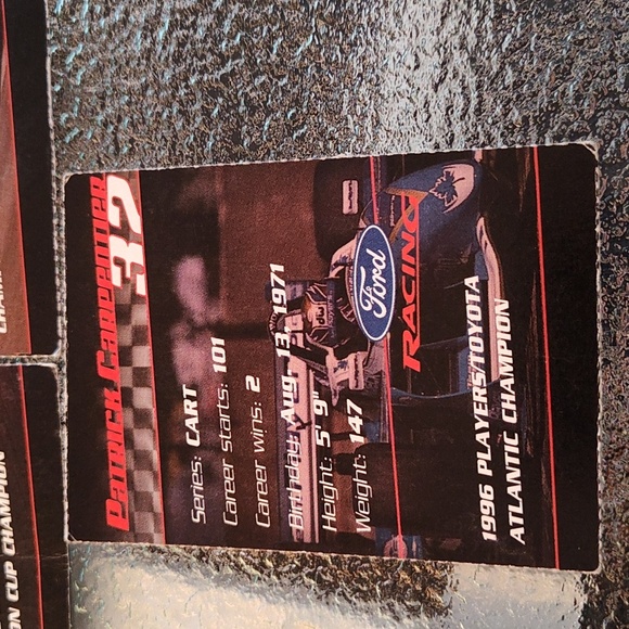 Ford Racing Trading Cards - Set of 3 - GUC - Picture 8 of 8